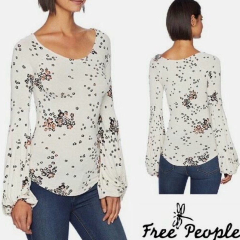 Floral Long Sleeve Top